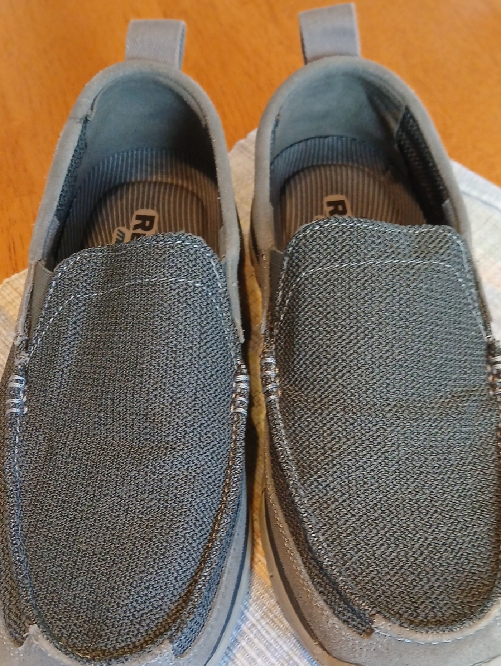Skechers Men’s Slip-On Loafers in Gray